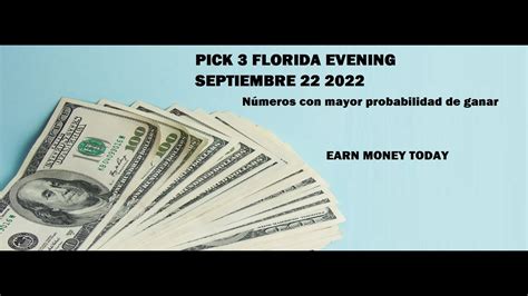 Florida pick three evening - Monday, November 13, 2023 Florida Pick 3 Evening Winning Numbers & Results. You can find the Monday, November 13, 2023 winning numbers for Florida Pick 3 Evening on this page once the drawing occurs. Pick 3 Evening. $500. Jackpot. 21 hours 18 mins. approximate time until draw.